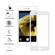 3D Full Coverage Tempered Glass Screen Protector For iPhone 7/8 - White