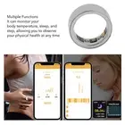 (No.20)Smart Ring Body Temperature Sleep Monitoring Step Recording Sports JF