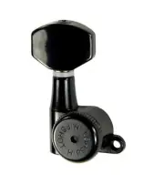 Genuine Hipshot 8 string 4x4 Black Enclosed Grip-Lock locking tuners NEW