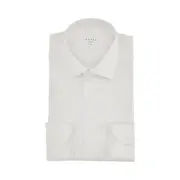 [XACUS] XACUS 'Travel Shirt' Tailor Fit cotton shirt Man 42 42 White