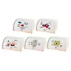 Bread Box Bin with Roll Lid Organization Bread Bin Holder Farmhouse Multi