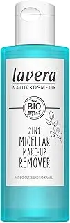 lavera 2in1 Micellar Make-up Remover - natural cosmetics - Refreshing and moisturising formula - Vegan - free from silicones - Organic cumcumber extract & Organic chamomile extract - 100ml
