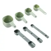 Gourmet Kitchen Modern Nesting Measuring Cup & Spoon Bundle