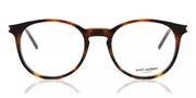 Saint Laurent SL 106 002 Men's Glasses Tortoiseshell Size 50 - Private Health Rebate - Blue Light Block Available