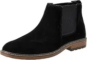 [Natural Comfort] Men's Johnson Boot, Black, UK 10/US 11