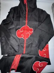 Im.Create Anime Costume Akatsuki Cloak size Small