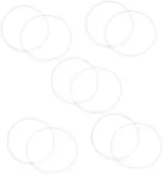 10Pcs Water Purifier Filter Housing Sealing Ring Gasket Washer Seal Ring for Systems Compatible with Various Water Filters No Pollution Design