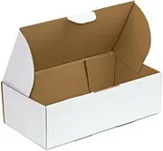 100PCS Mailing Box 240 x 125 x 75mm Die Cut Mailer Shipping Packing Corrugated Box