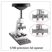 Steel Bench Watch Case Opener With Metal Base Repair Tool Kit Watchmaker