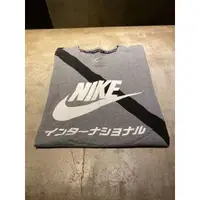 在飛比找蝦皮購物優惠-NIKE international T shirt  灰色