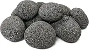 Midwest Hearth 100% Natural Lava Stones for Gas Fire Pit and Fireplace (Large (2" - 3"))