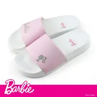 在飛比找momo購物網優惠-【Paidal】Barbie 芭比經典logo款電繡一片式運