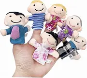 JOINPAYA 2 Cloth Finger Puppets Family Finger Puppets Finger Puppets for Finger Family Puppets