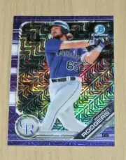 2019 Bowman Chrome Mega Box PURPLE refractor Brendan Rodgers 227/250