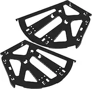 ABOOFAN 2pcs Heavy Duty Flip Frame Hinges for Shoe Cabinet Organization Space Saving Furniture Hardware Smooth Operation Drawer Assembly Elegant Painted Finish for Shoe Storage