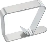 Table Clips for Tablecloths | Elastic Tablecloth Holder | Picnic Table Clips for Dining, Metal Table Cloth Holding Clip for Outdoor Tables