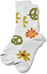 [XLARGE] Extra Large FLOWER SOCKS Men's Socks