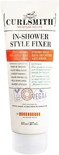 [CURLSMITH] In-Shower Style Fixer - Vegan Extreme Hold Styling Gel for Dry, Wavy, Curly or Coily Hair (8oz)