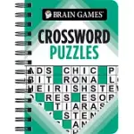 BRAIN GAMES - TO GO - CROSSWORD PUZZLES (TEAL)
