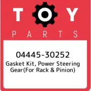 04445-30252 Toyota Gasket kit, power steering gear(for rack & pinion) 0444530252