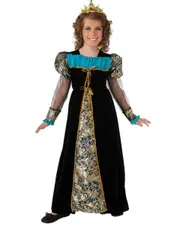Black Camelot Princess Girls Costume