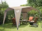 3.4mx2.5m Heavy Duty Canopy Folding Gazebo Outdoor Camping Party Wedding Tent AU