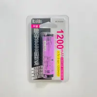 在飛比找露天拍賣優惠-Kolin歌林 平頭 18650鋰電池 2400mAh /1