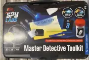 Spy Labs V2 Top Secret Master Detective Toolkit. 38 Pieces 26 Experiments Age 8+