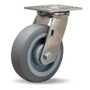 Hamilton 6" Stainless Steel Swivel Caster - 410 lbs Load Capacity - Versa-Tech G