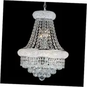 Crystal Chandeliers for Dining Room Light Fixtures Over Table，Empire Style K9