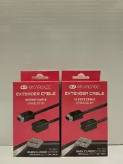 2 My Arcade SNES / NES Classic Edition 10ft Extender Cable