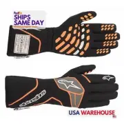 Alpinestars Usa ALP3551023-156-XL SFI 3.3/5 Black Aramid Driving Gloves Pair XL