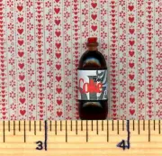 Dollhouse Miniature Size Cola Pop Bottle # DC