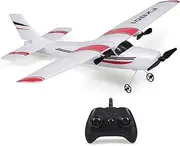 GoolRC RC Plane, 2.4GHz 2 Channel Remote Control Airplane, EPP Foam RC Airplane, Fixed Wing RC Aircraft, Easy to Fly RC Glider for Beginners and Adults