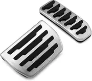 Stainless Steel Car Pedals Gas Brake Rest Pedal Fit For Land Rover Range Rover Evoque Discovery Sport