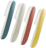 SAFIGLE Pp Material Soft Bristle Cleaning Brush 4 Pack Non-Slip Handle for Laundry Shoes