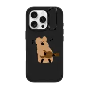 iPhone 16 Pro Impact Ring Stand Case MagSafe Compatible Ukulele Quokka