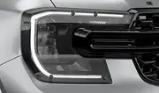 Genuine Ford Everest MY22 Headlight Protectors (LED headlight)
