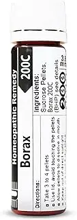 Borax 200C Homeopathic Remedy, 200 Pellets, Urenus