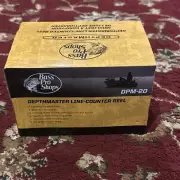 NEW BASS PRO SHOPS FISHING TROLLING REEL DEPTH MASTER #20 LINE COUNTER DPM-20