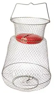 Floatable Galvanized Steel Wire Fish Basket