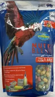 Vetafarm Nutriblend Pellets Large 1.6kg: Premium Parrot Nutrition