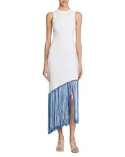 Sandro Fringed Maxi Dress - Exclusive