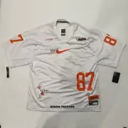 SZ XL | Nike x Heron Preston Oversized Jersey White Orange CI2060-100