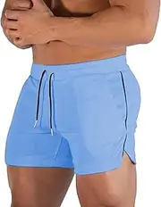[Maiyifu-GJ] Mens Lightweight Athletic Shorts Quick-Drying Gym Workout Shorts Casual Summer Running Short Pants with Pockets