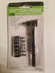 8 Pc. Right Angle Screwdriver