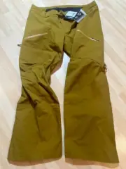 Arc’teryx Sentinel AR Womens Pants Wader Mustard Yellow Recco GTX Pro Size XL