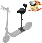 Felixstory Electric Scooter Seat Compatible with Ninebot Max G30P/G30LP Aovopro ESMAX Electric KickScooter, Oversized Saddle with Backrest, Comfortable Wide Seat Cushion