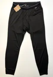 Men's PATAGONIA Capilene Midweight Baselayer Bottoms - BLACK - #44487