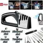Knife Sharpener Stage Professional Kitchen Diamond Sharp Sharpening Scissor AU
